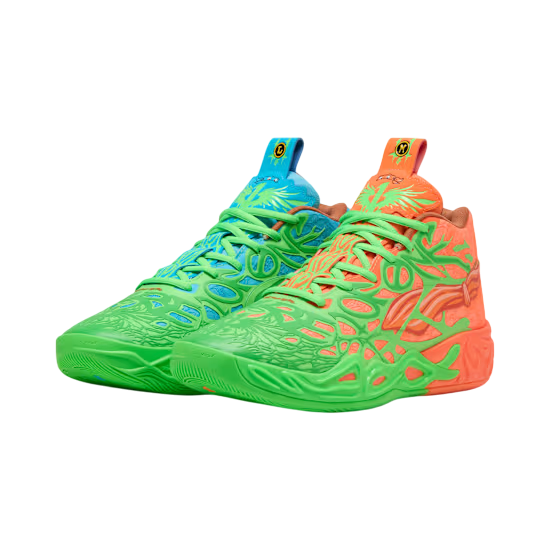 Tênis de Basquete PUMA MB.04 x TMNT Leonardo e Michaelangelo