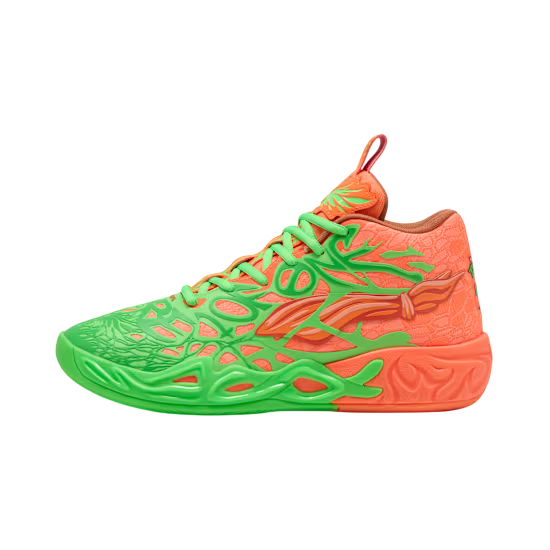 Tênis de Basquete PUMA MB.04 x TMNT Leonardo e Michaelangelo