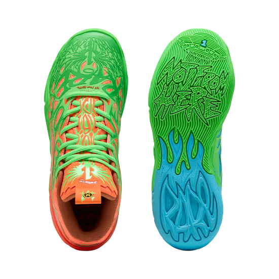 Tênis de Basquete PUMA MB.04 x TMNT Leonardo e Michaelangelo