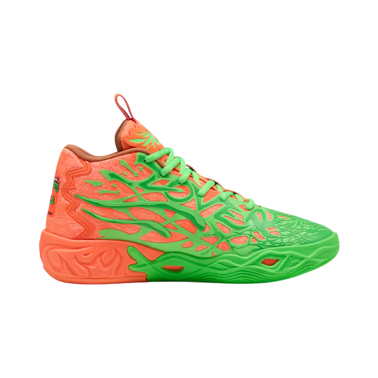 Tênis de Basquete PUMA MB.04 x TMNT Leonardo e Michaelangelo