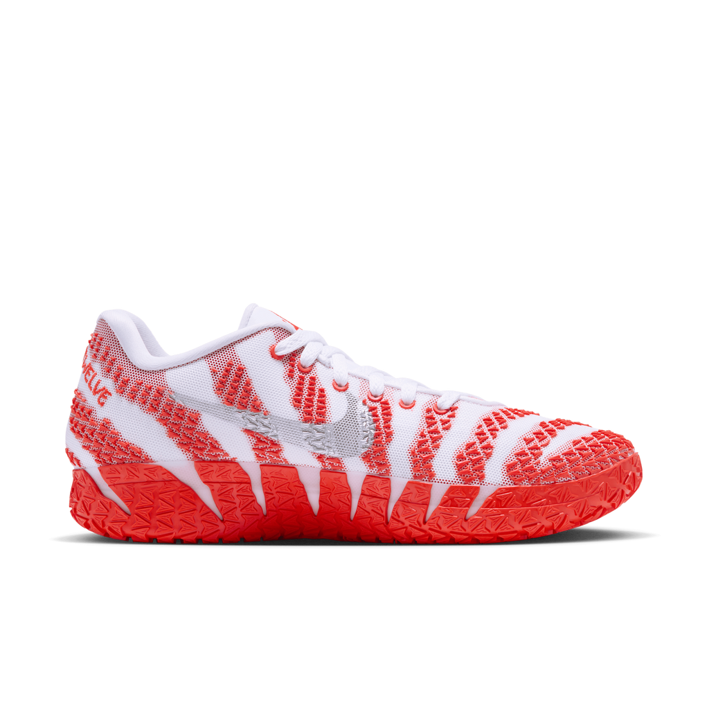 Nike Ja 3 TB White Team Orange - imagem 4