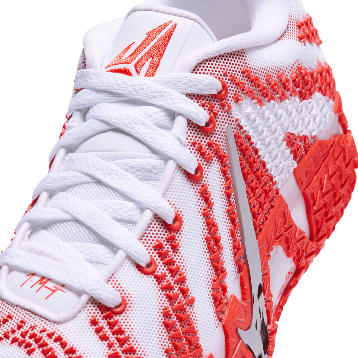 Nike Ja 3 TB White Team Orange - imagem 8