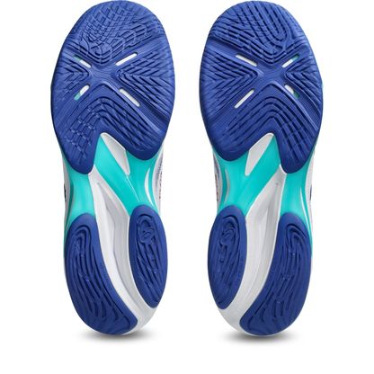 Tênis ASICS Netburner Ballistic Ff 4 - Branco/Azul