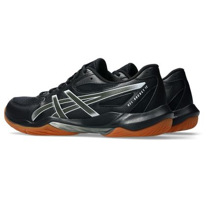 Tênis ASICS Gel-Rocket 12 - Preto/Cinza