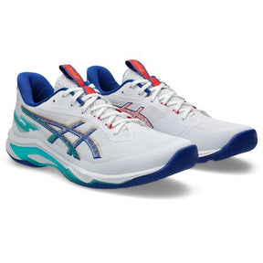 Tênis ASICS Netburner Ballistic Ff 4 - Branco/Azul