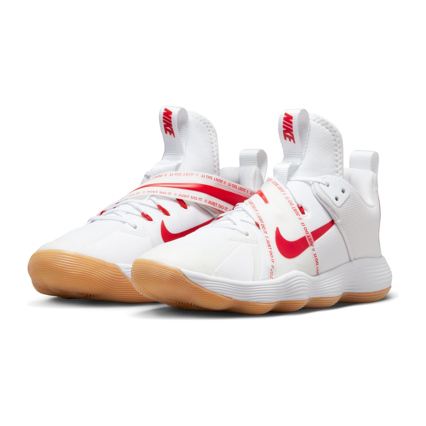 Tênis Nike React HyperSet Vôlei - Branco- Vermelho