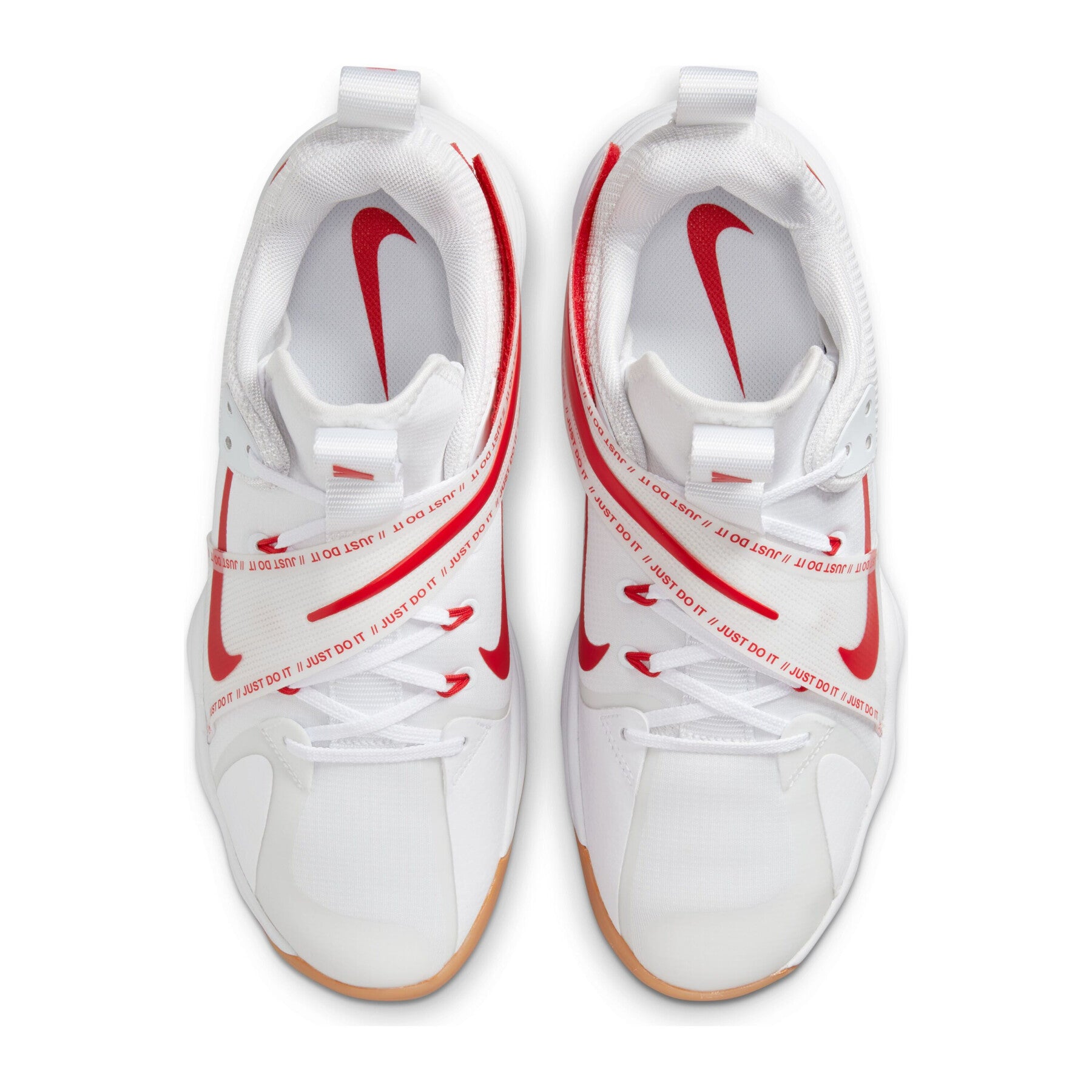 Tênis Nike React HyperSet Vôlei - Branco- Vermelho