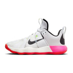Tênis Nike React HyperSet Vôlei - Branco - Rosa