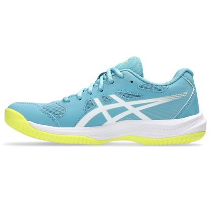 Tênis ASICS Upcourt 6 - Feminino - Azul/Branco