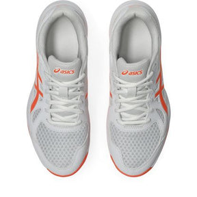 Tênis ASICS Upcourt 6 - Branco/Laranja
