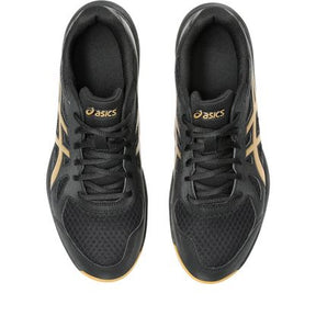 Tênis ASICS Upcourt 6 - Preto/Dourado
