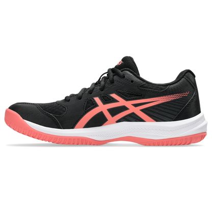 Tênis ASICS Upcourt 6 - Feminino - Preto/Rosa