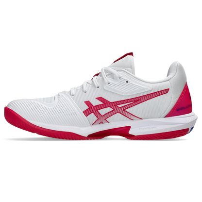 Tênis ASICS Solution Speed Ff 3 - Feminino - Branco/Rosa