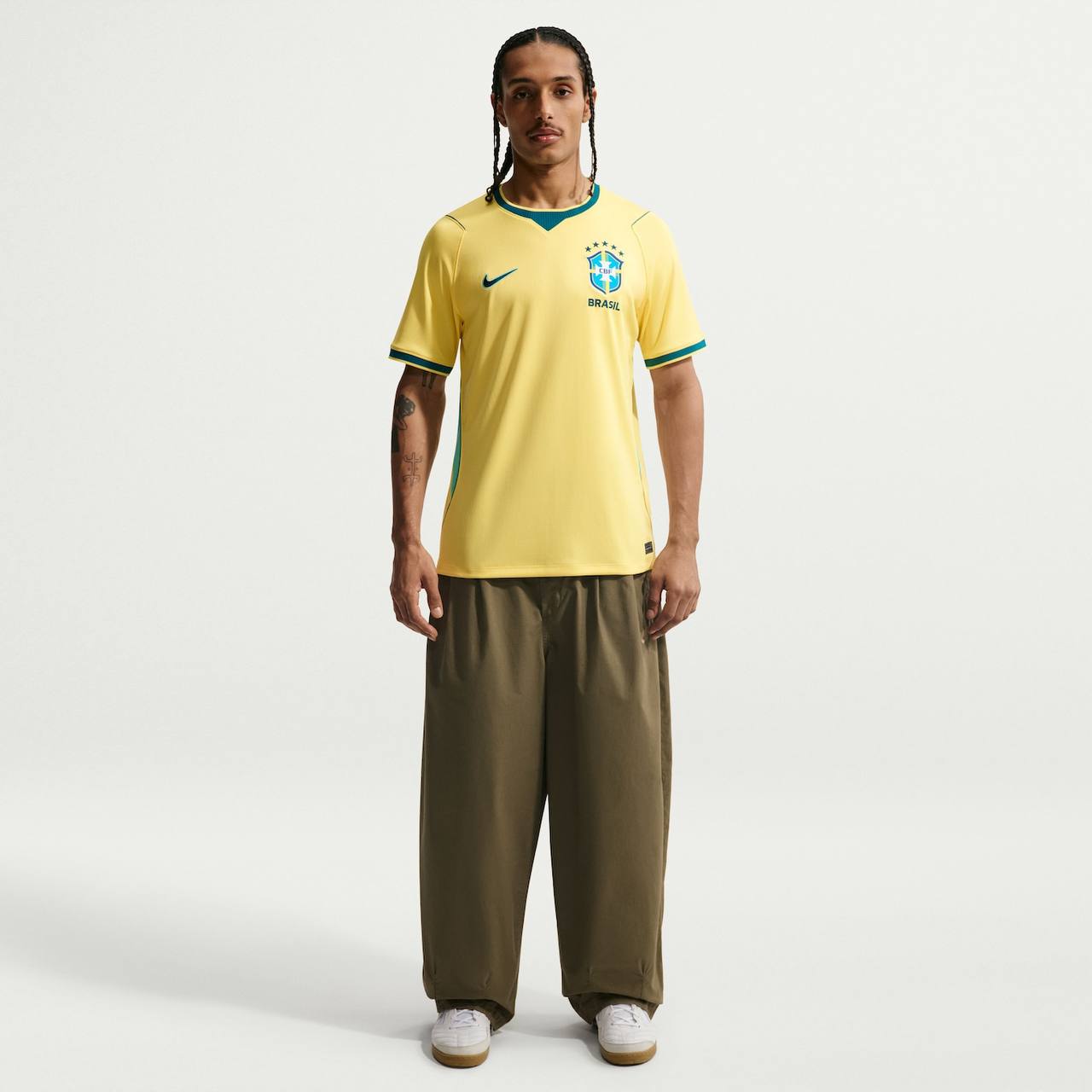 Camisa Brasil Titular 2026/27 - Versão Torcedor Copa do Mundo
