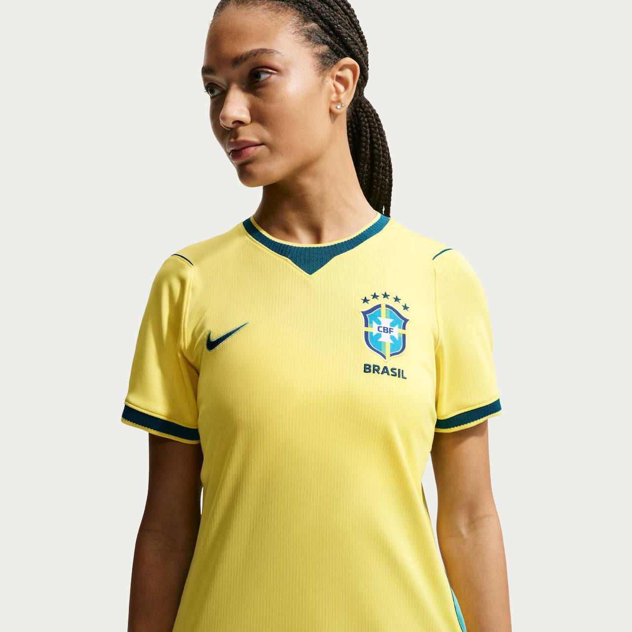 Camisa Brasil Titular 2026/27 - Versão Torcedora Feminina Copa do Mundo