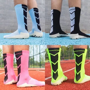 5 Pares De Meias De Futebol Antiderrapantes