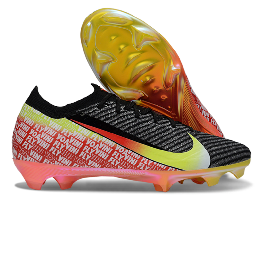 Chuteira Nike Air Zoom Mercurial Vapor 16 Elite Vini Jr Campo - Preto