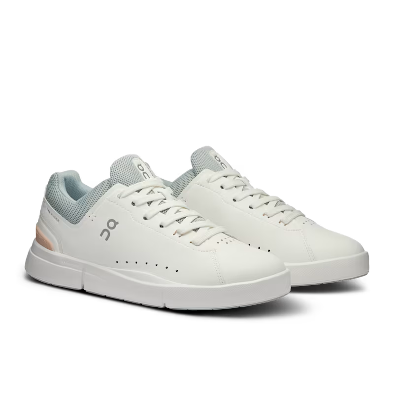On Running The Roger Advantage White | Rosehip